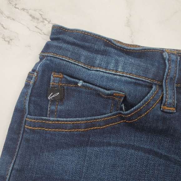 Kancan Denim Medium Wash Stretch Mini Jean Skirt Size 1/24 - Picture 4 of 10